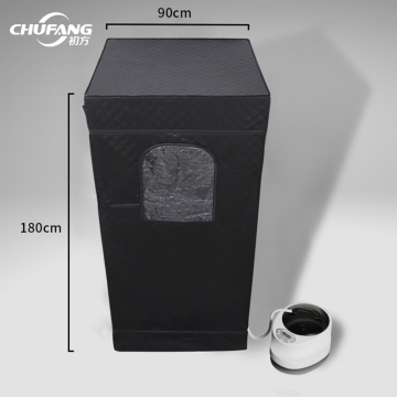 Portable Sauna Tent: 180 cm Tall, 90 cm Wide Whole Body Chair Seat Steamer Sauna Box