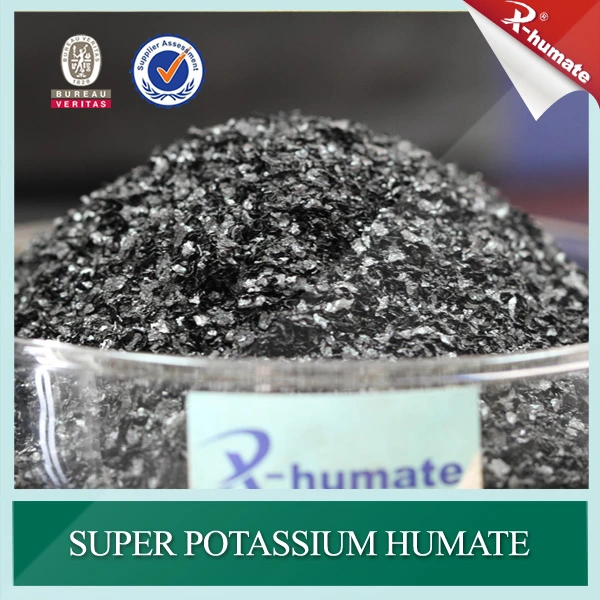 High Soluble Foilar Fertilizer Potassium Humate From Leonardite
