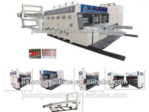 automatic machine /flexo ink printing slotter die cutting machine /cardboard carton making machine price/china manufacturer