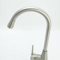 Top Quality Deck Mounted Brass Mixer Tap Brushed Nickle Pull Out Kitchen Sink Faucet