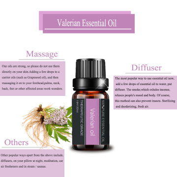 Pure Natural Valerian Essential Oil For Aromatherapy Cosmetic