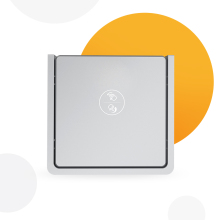 Wireless Sensor Inductive Switches for LED: Jedver Red Dot IR Hand Sweep Dimming Square Switches