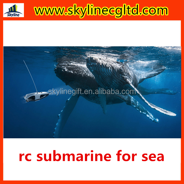 Underwater Drone PowerRay RC submarine boat under sea find fish