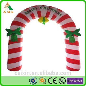 Fashionable factory price inflatable christmas arches for outdoor