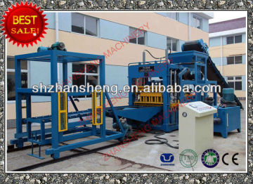 QT4-15 Concrete Hollow Block Molding Machinery