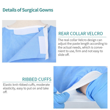 SMS Fabric Reinforced Surgical Gown