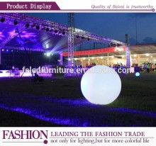 RGB remote control LED light ball/LED waterproof plastic ball light