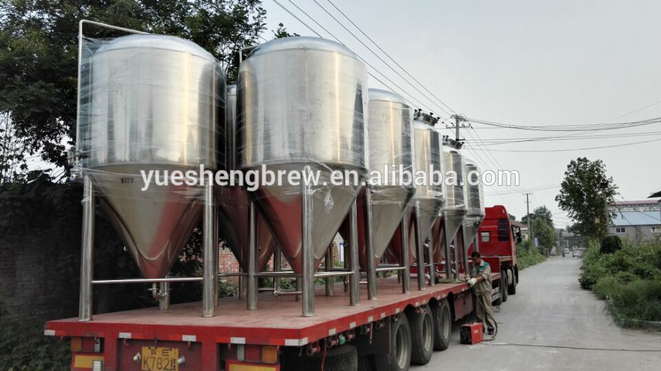 Stainless steel 200L 300L 500L small beer brewing system micro brewery beer brewing equipment
