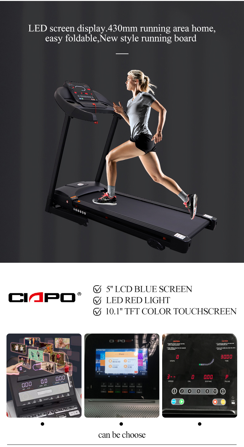 Treadmill Motor -treadmill Cheap Running Machine with Android Design China Sport Foldable Home Steel