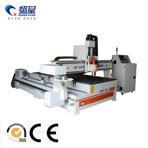 Single column Wood cnc router machine