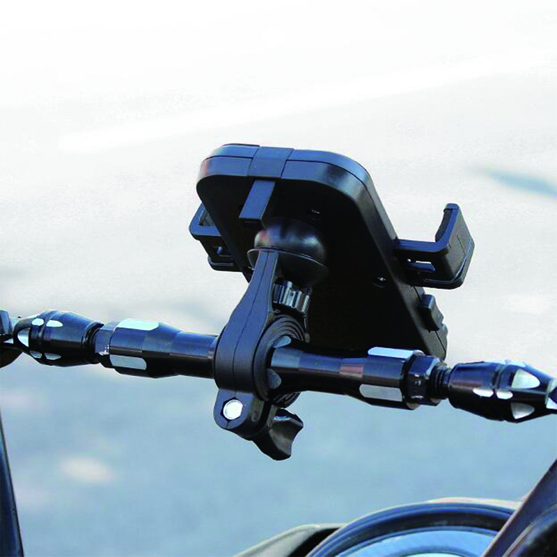 Wholesale PC Silicone Bike Motorcycle Motorxyxle Cell Phone Bracket Stand Mount Adjustable Electric Scooter Phone Holder G-FUN