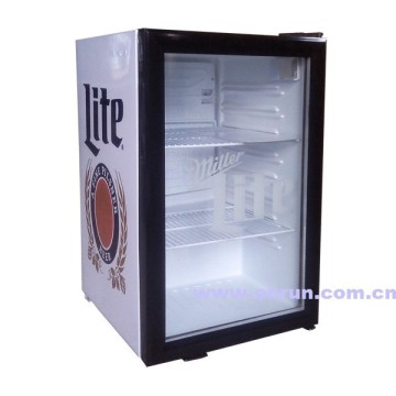 Display refrigerator, soft drink fridge