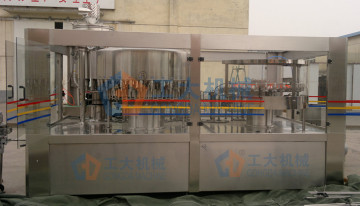 Pressure filling capping 3-in-1 uint machine