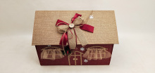 Wholesale House Shape Decorative Paper Gift Box