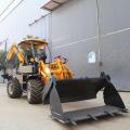 Строительные работы Backhoe Skid Gule Wheel Loader