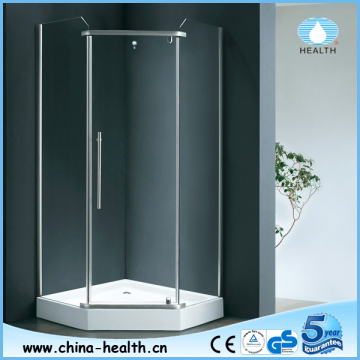 Tempered glass shower room