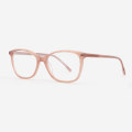 Cat Eye and Bevel acetate Female Optical Frames