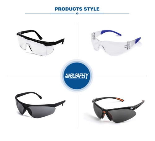 Professional sample gafas de seguridad industrial with CE certificate