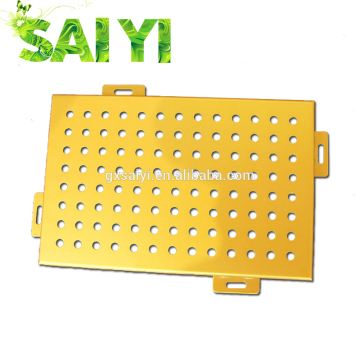 Perforated metal wall cladding decorative aluminum veneer