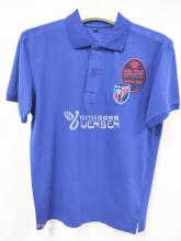 Men's Solid Brushed Jersey With Embroidery Polo