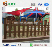 wood plastic composite fencing,composite wood garden fencing