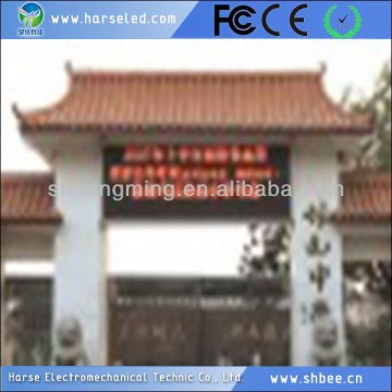Discount customize hot sales outdoor p16 led sign outdoor