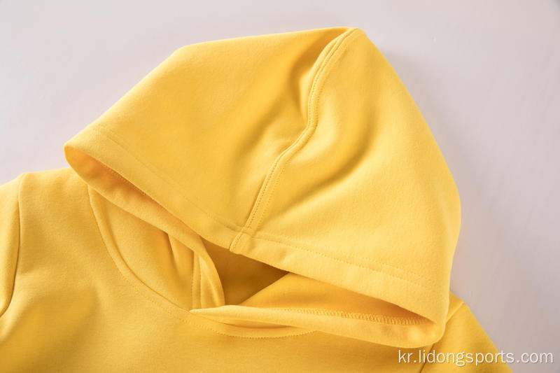 도매 사용자 정의 인쇄 크루 목 양털 후드 티 스웨터