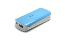 Fashion Aluminum Emergency Power Bank 5600MAH With LED Ligh