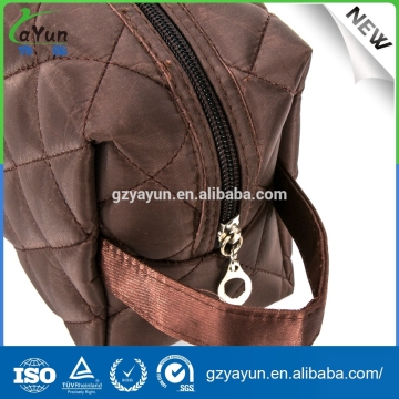 factory price wholesale macrame fabric cosmetic bag