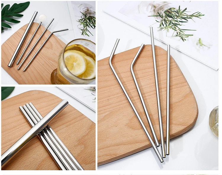 New Design Gift Box OEM Stainless Steel Straws