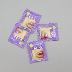 Eyes and Lips Waterproof Makeup Remover Wet Wipes Facial Cleaning Wipes Single Pack