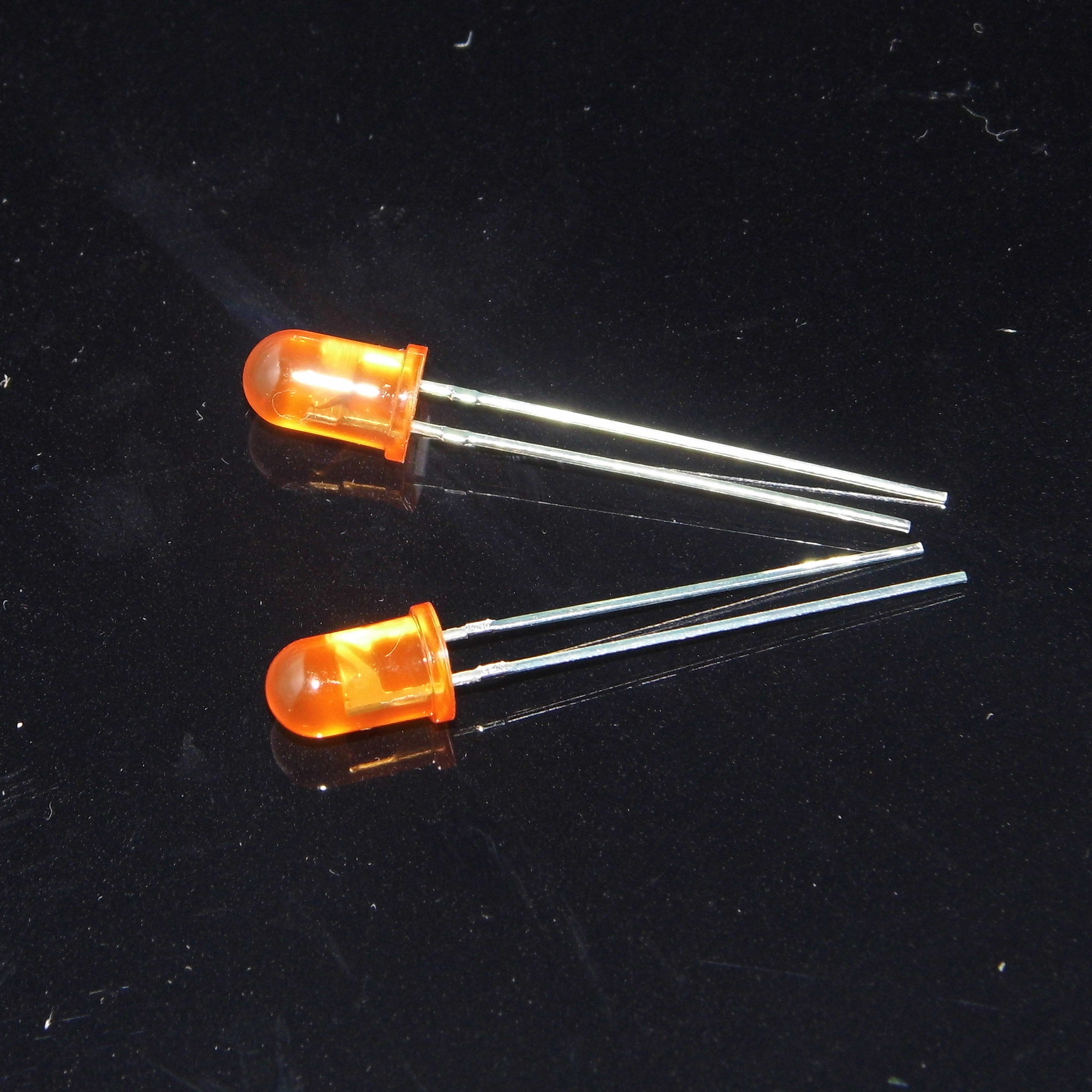 Amber diffused 5mm led 