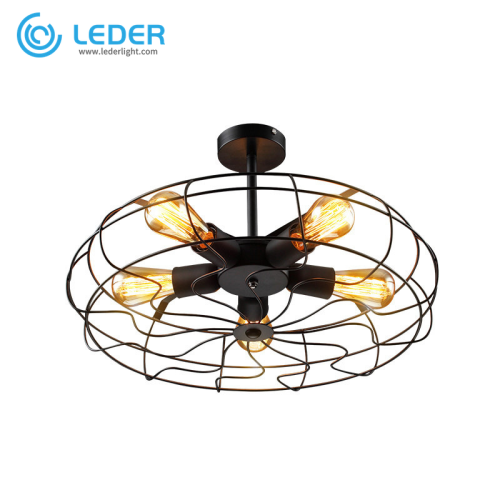 LEDER Il miglior ventilatore da soffitto decorativo con luce