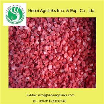 Frozen IQF Strawberry Dice