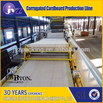 WJ Complete 5layer corrugated cardboard production line/carton box forming machine