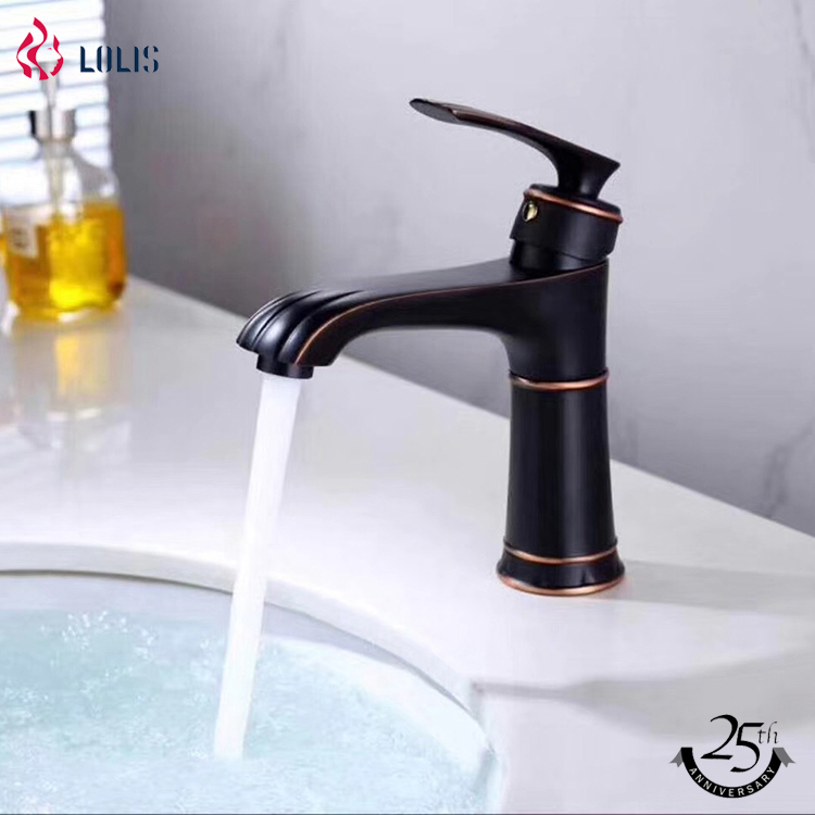 YLB0125 Brass single lever sanitary faucet mixer bathroom face basin faucet