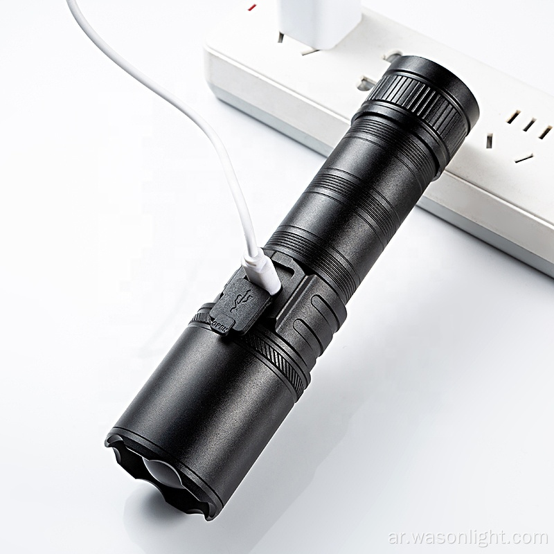 WASON 2023 NEW High Lumens 1000 Lumens type-C torch Torch Torch Light Recover