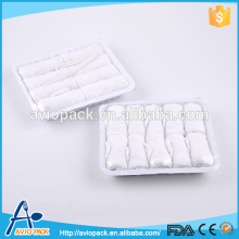 Professional 100% cotton disposable refresher towels for aircraft