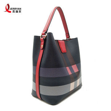 Leather Crossbody Bucket Bags Handbags for Women