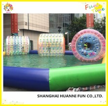 2015 Top Quality 0.8mm/1.0mm PVC/TPU inflatable water roller, water roller, water roller ball