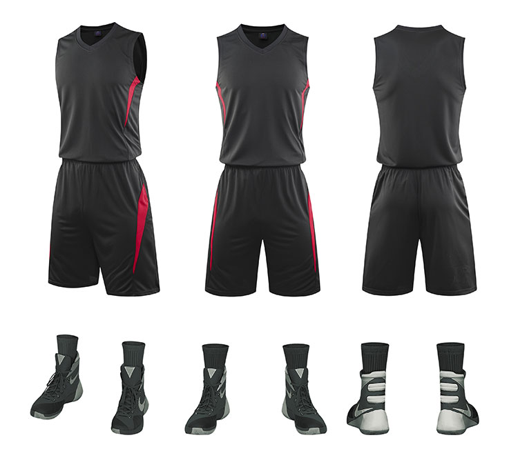 Can be customized basketball uniform for match