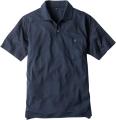 T -shirt polo kain jejaring berwarna -warni untuk lelaki