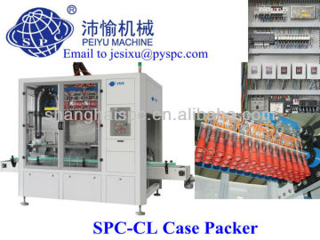 SPC-CL Automatic Carton Packing Machine for pet bottle
