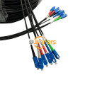 6F SC-SC SM Armored TPU Fiber Armoured Patch Cord