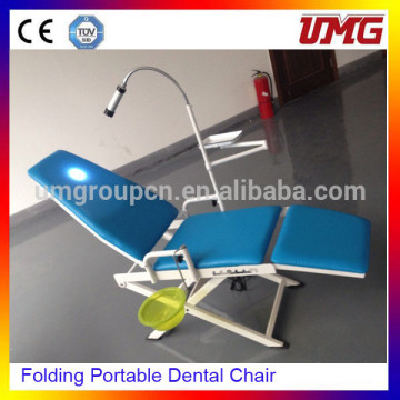 Adjustable light intensity mobile dental unit mobile dental chair