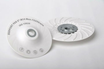 Backing pads for Resin Fibre Discs