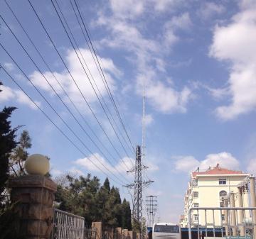 110KV Narrow Base Steel Pipe Tower