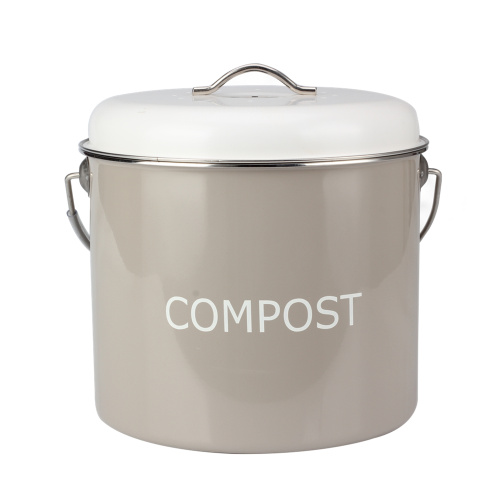 Stainless Steel Countertop Kitchen Compost Bin