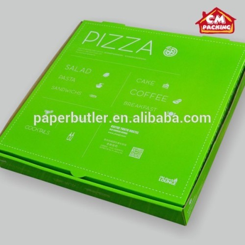 Cheap Custom Pizza Box,pizza packing box, corrugated paper packaging box for Pizza