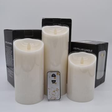 Luminara Flameless Candles with Remotes and Gift Boxes